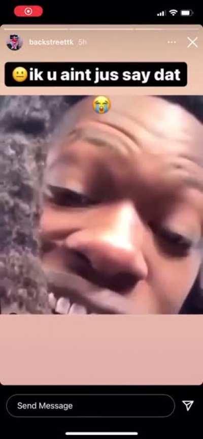 Foolio with some words 😭 (tb)