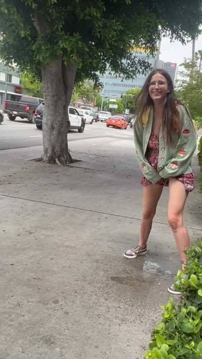 Next to the police 👮‍♂️