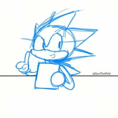 Sonic utters the forbidden words