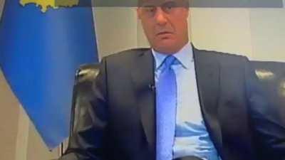 Never published clip from an interview with Kosova’s former president 😂 Journalist: What do you keep by your bedside - a phone or a book? Thaci: A book, not a phone. Journalist: Which book last night? Thaci: Uhm… can we end it here? Journalist: Alright, w