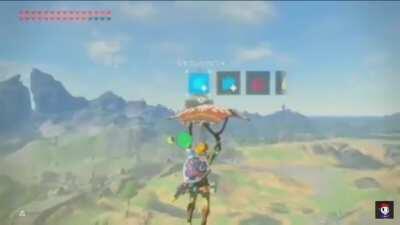 Speedrunner Link with the shnipe