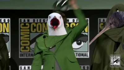 POV: Forest and Bird announcing the winner of Bird of the Year 2024