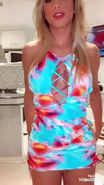 It's not my fault the dress rides up when I twerk for your dick 😩