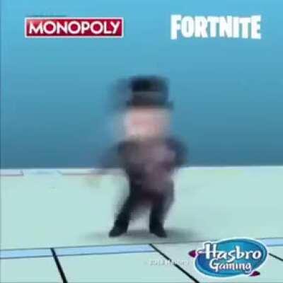 Niño después de ganar el monopolio