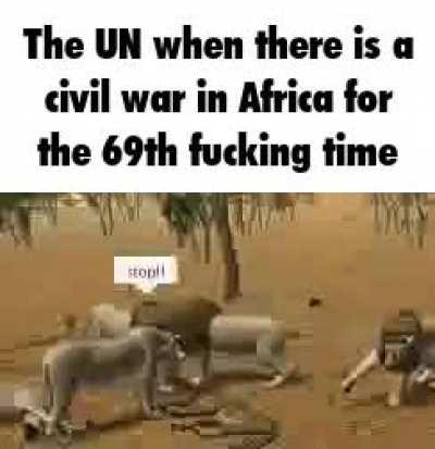 We are here to stop you.