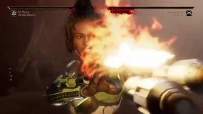 Real footage of Jacqui’s fatal blow