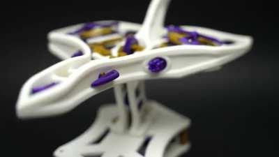 Admist the Bonchies, here's a mechanical airplane