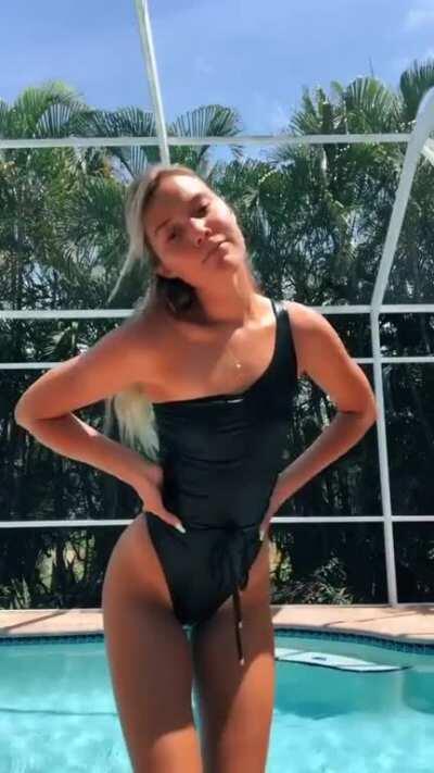 Beautiful Black One-Piece