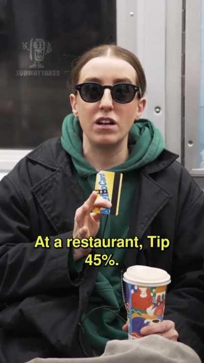 Tipping culture is definitely insane in the US