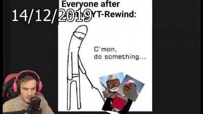 Today marks the one year anniversary of pewds discovering his power over his computer!