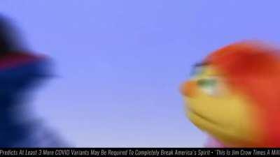 Sesame Street is getting pretty hard core with that CRT stuff.