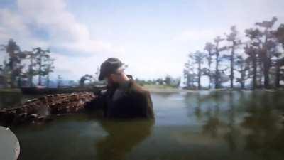 Perfectly normal gator encounter