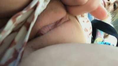 Do you like seeing my tight 🐱 under my library outfit?🙈