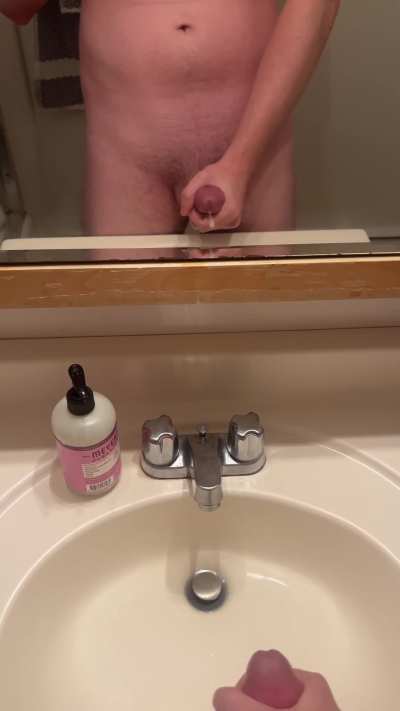 Visiting a friend for Thanksgiving, had to leave him a present