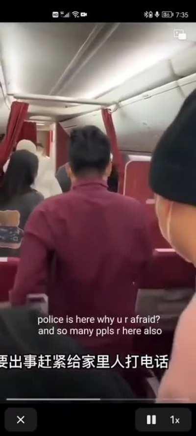 A video has emerged from a Chinese airline in January showing a plane erupting into panic. A man shouted that he was stuck in a “time loop” and that this was his 6th cycle. In the cycle he claims that the plane crashed, everyone died and then he returned 