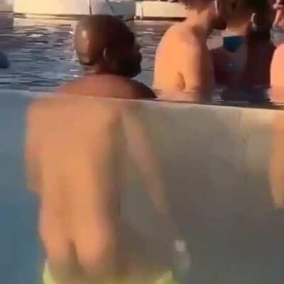 imagine being forced out of the pool for nothing.