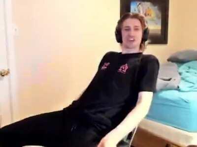 Fell of his chair LULW