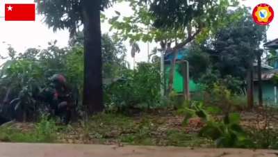 (Myanmar/Burma) Dawei District Joint Forces and other rebels attacking junta positions night and day in Launglone Township. [3/8; Music from source]