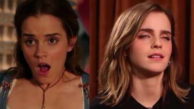 Just hearing Emma Watsons name makes me so hard, she’s ready to worship a big cock