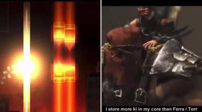 Little Nightmares 1 & FNF Freestyle x Geometry Dash 🐧🔥