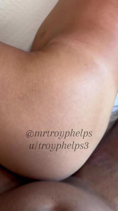 playing “hotwife in the middle” with her husband 