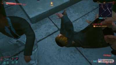 They got some weird drugs in the year 2077