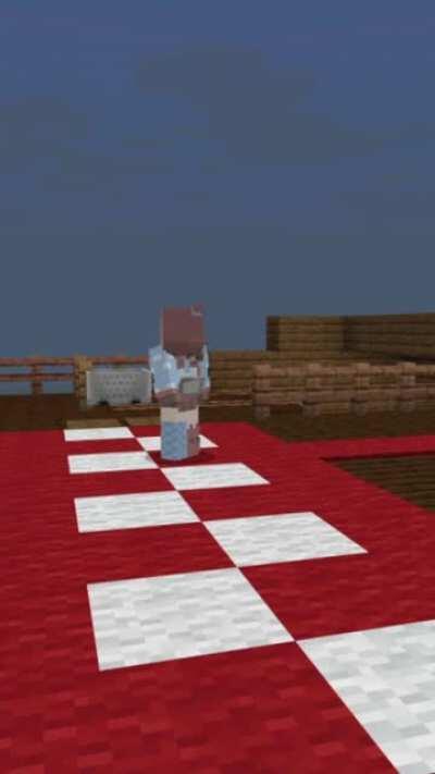 I declared to my crush in Minecraft