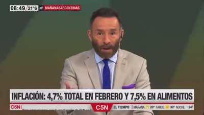 ¿Que necesitas cuando tenes un 50 por ciento de inflación? Más billetes! Viva Perón!