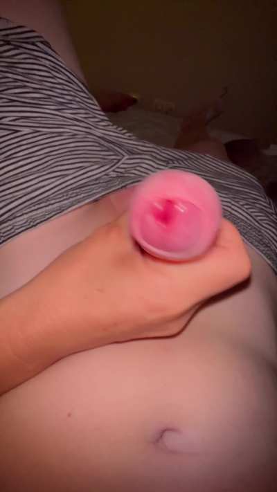 Paja a su polla bicolor