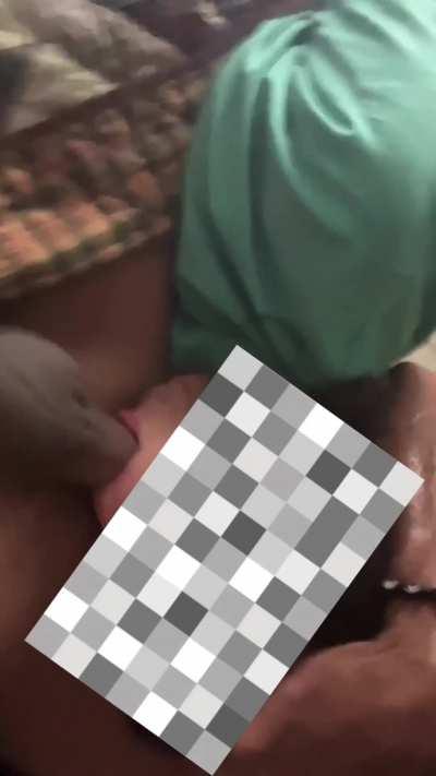 I could barely take his whole cock. Think you could?