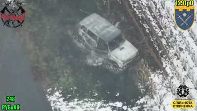 FPV pilots from the Ukrainian 129th Territorial Defense Brigade's drone unit 