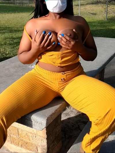 The cars passing by makes me so horny!! (OC)