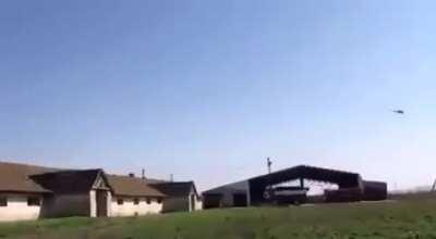 ❗Very heavy Russian Helicopter movement spotted right on the border of Ukraine & Russia.