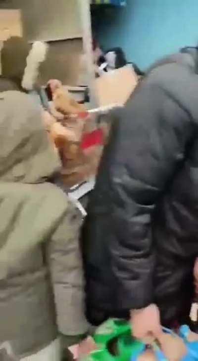 Unvaccinated citizens in Milan, Italy beg for donated food, because their government’s COVID-mandates shut them out of society.