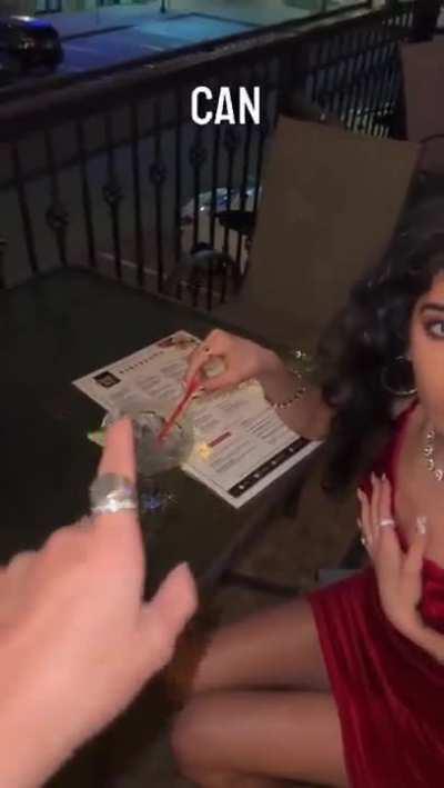 To get a chick's number...