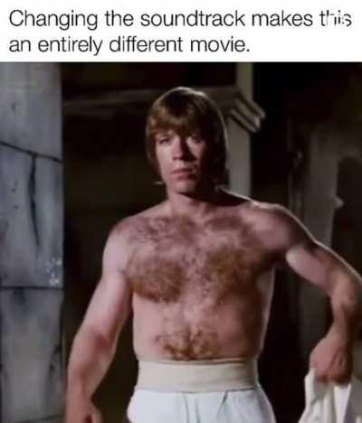 Замена саундтрека кардинально меняет фильм.