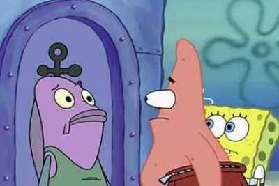 A spongebob episode maybe low quality