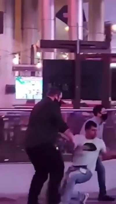 Tourist beaten and robbed, Las Vegas