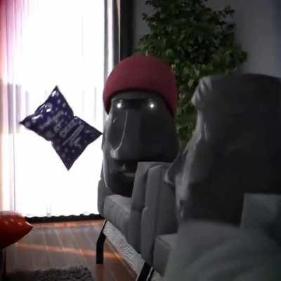 What the 🗿 doing?