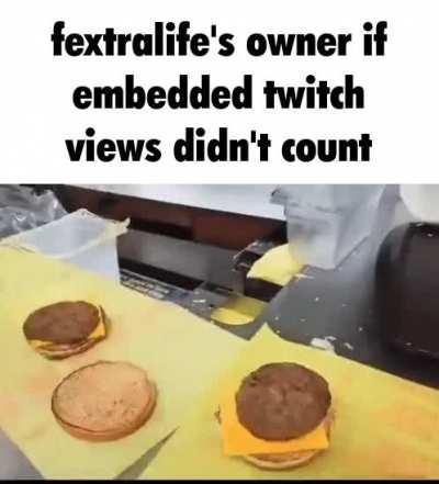 I HATE FEXTRALIFE!! I HATE EMBEDDED STREAMS!!!
