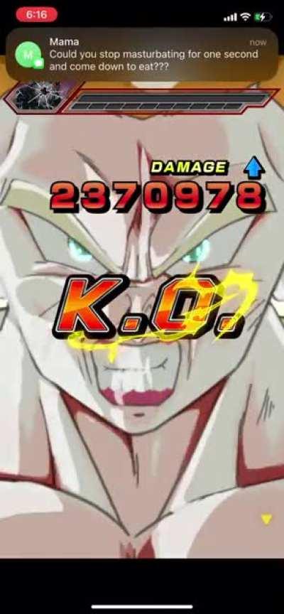 I haven't seen this KO screen in eons