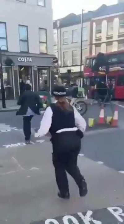 To apprehend a man...