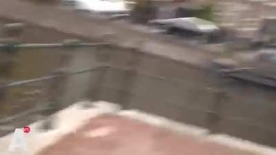 Protest in Amsterdam loopt weer uit de hand.