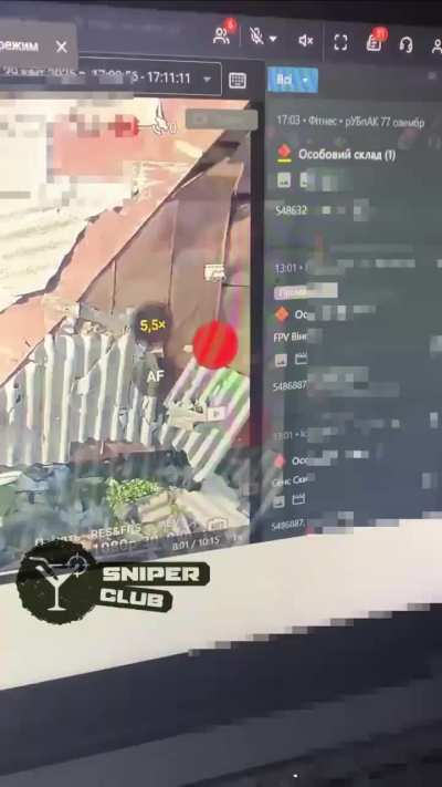 Ukranian soldier takes out Russian Invader in close range ( source says Kharkiv direction)