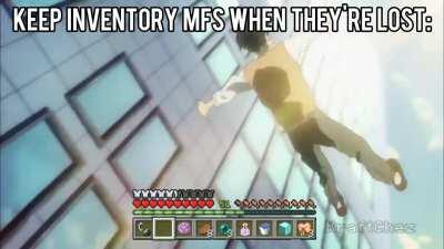 Keep inventory mfs when they get lost: