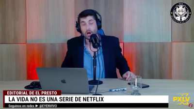 VIDEO: El "periodista" conocido como "El Presto" amenaz&oacute; a Javier Milei con filtrar el domicilio de Karina Milei y los nombres y horarios de su Seguridad. "Siempre hay un loquito suelto por ah&iacute;, miren si la lastiman a su hermana".