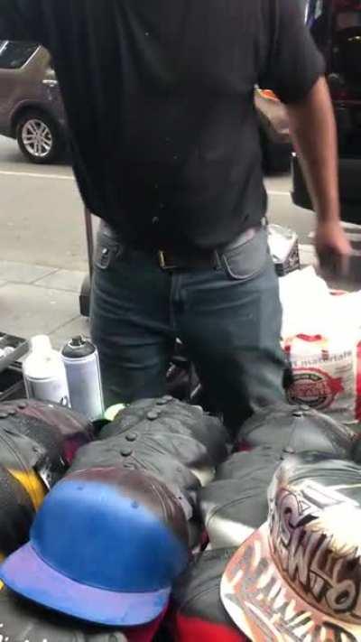 Dogecoin cap from Times Square New York City. Look at this !!!