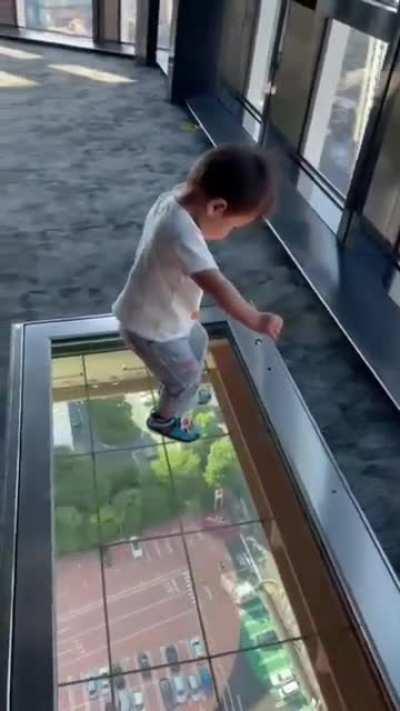 Frozen over the bottomless abyss