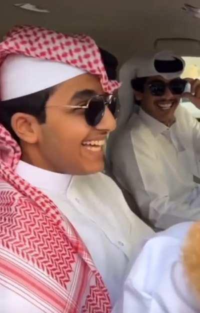 The Orange boy is dressed for Ramadan