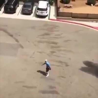 Well, it was certainly abrupt for the neighbor